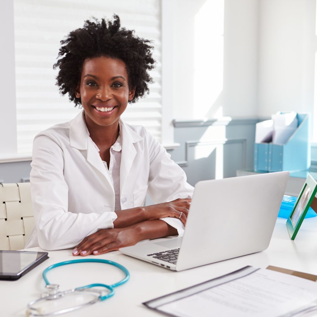Physician providing virtual health services in Canada