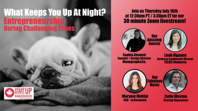 What Keeps You Up At Night? Entrepreneurship During Challenging Times Ep019 What Keeps You Up At Night? Entrepreneurship During Challenging Times Ep019
