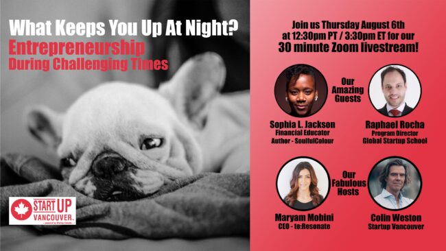 What Keeps You Up At Night? Entrepreneurship During Challenging Times Ep024