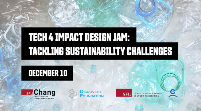 Tech 4 Impact Design Jam: Tackling Sustainability Challenges