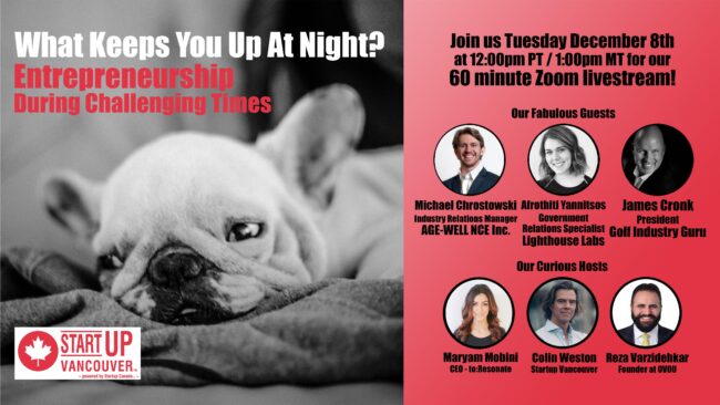 What Keeps You Up At Night? Entrepreneurship During Challenging Times Ep038