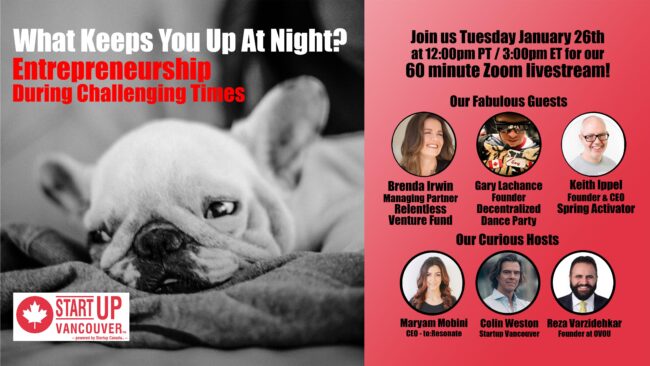 What Keeps You Up At Night? Entrepreneurship During Challenging Times Ep042