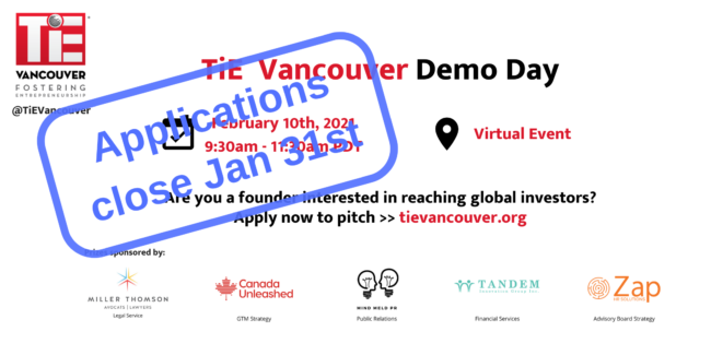 TiE Vancouver Demo Day