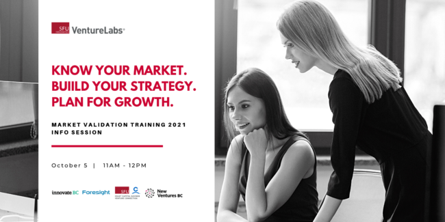 Market Validation Training Info Session Market Validation Training Info Session