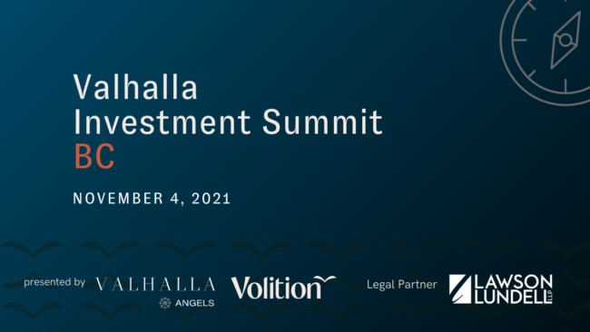 Valhalla Investment Summit BC