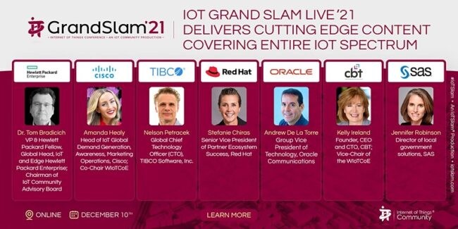 IoT Grand Slam 2021 Internet of Things Conference