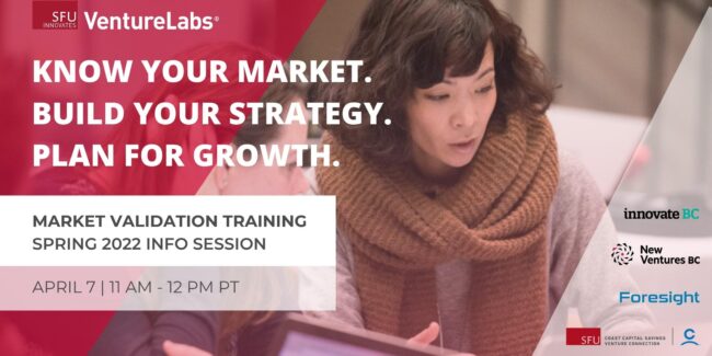 Market Validation Training Info Session