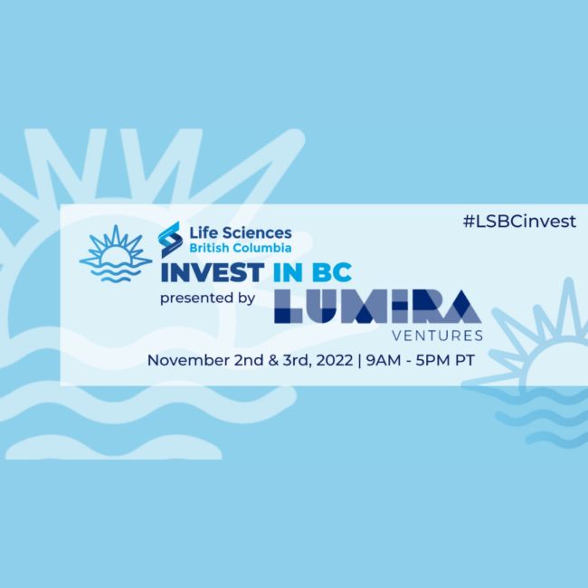 Invest in BC presented by Lumira Ventures