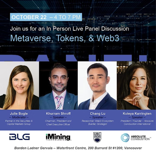 Canadian Blockchain Consortium Event Banner