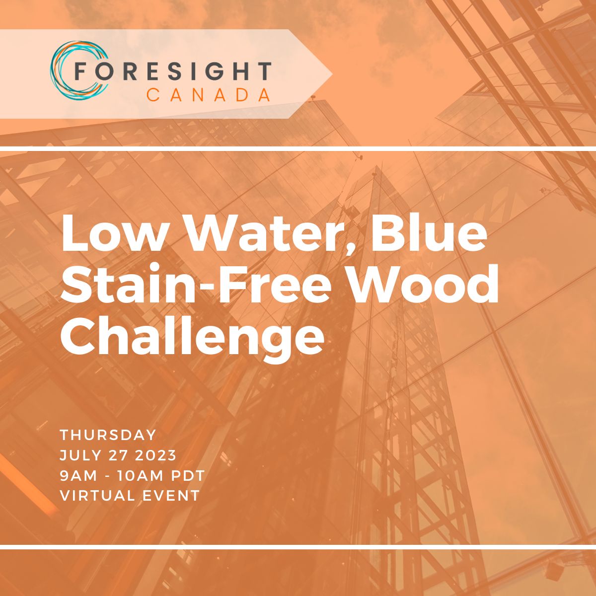 Low Water, Blue StainFree Wood Challenge SFU VentureLabs