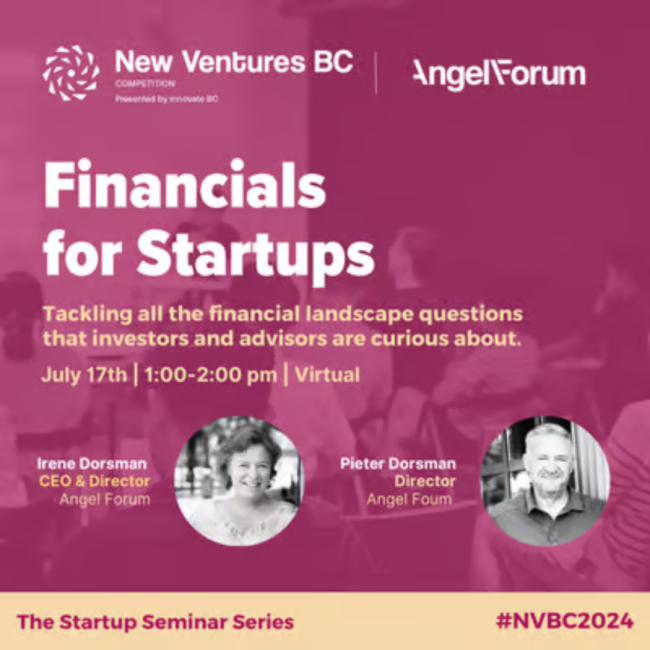 Financials for Startups