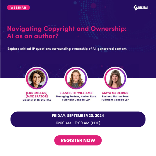 Navigating Copyright and Ownership: AI as an author?