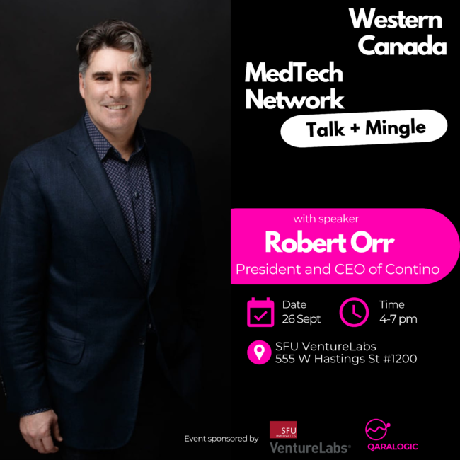 Western Canada MedTech Network: Talk + Mingle