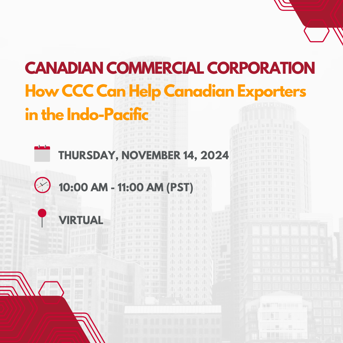 How CCC Can Help Canadian Exporters in the Indo-Pacific - SFU VentureLabs