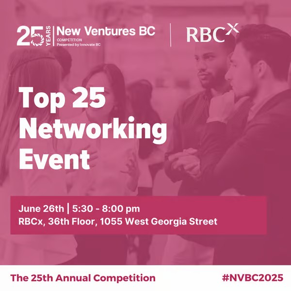 Top 25 Networking Event Poster