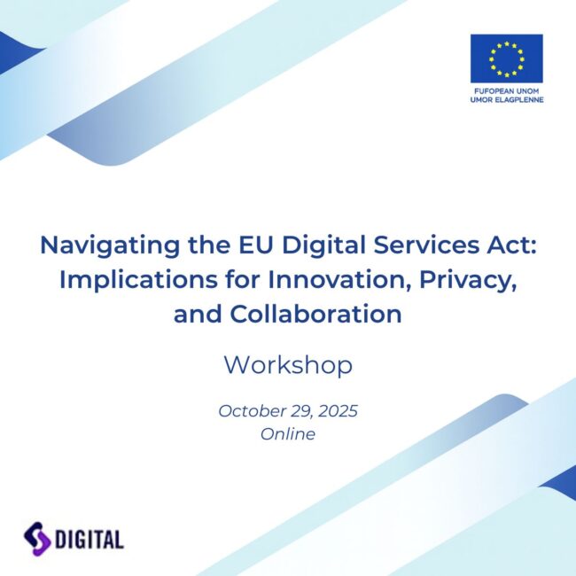 Navigating the EU Digital Services Act Implications for Innovation, Privacy, Collaboration Navigating the EU Digital Services Act Implications for Innovation, Privacy, Collaboration