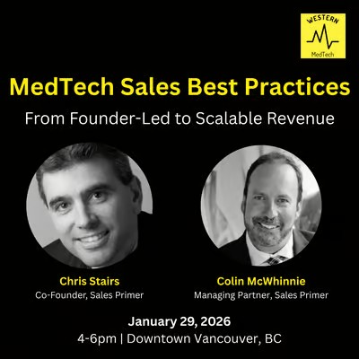 MedTech Sales Best Practices: From Founder-Led to Scalable Revenue