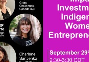 Impact Investment & Indigenous Women’s Entrepreneurship